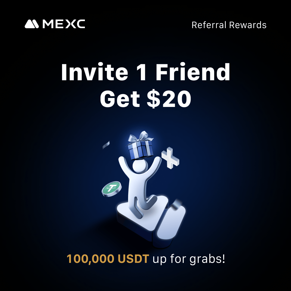 Trading is more fun with friends 👯‍♂️

Invite your crew to #MEXC, you both get 20 $USDT

Earn together, win together 🫡

👇 Start now
mexc.com/invite/hot-coi…

#MEXCReferral