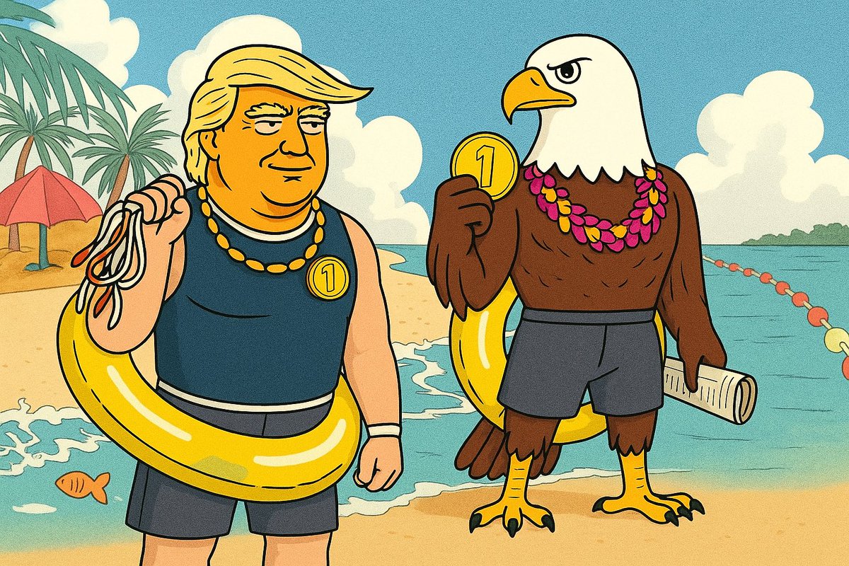 🇺🇸 Forget the bears and bulls…
We FLY with the EAGLES 🦅
Buy $E and join the flight #USD1