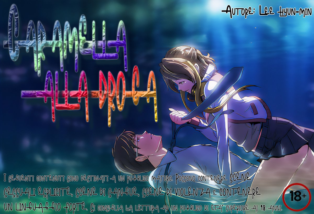 Titolo: Caramella alla droga

Genere: #webtoon  #manhwa #ecchi #seinen #smut #peradulti #commedia 

Stato: Concluso

TeamScan: The Webtoon Twins

Link: thewebtoontwins.forumcommunity.net

Link canale Telegram: t.me/+KhVtnxQ-DiI1Y…

Link Facebook: facebook.com/profile.php?id…