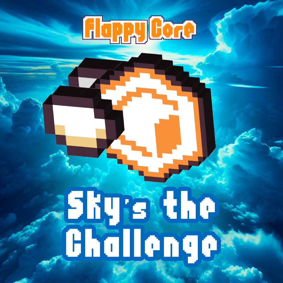 FlappyCore's tweet image. Not every flight is smooth, but every tap keeps you in the air. Master the rhythm, dodge the obstacles, and see how high you can go!