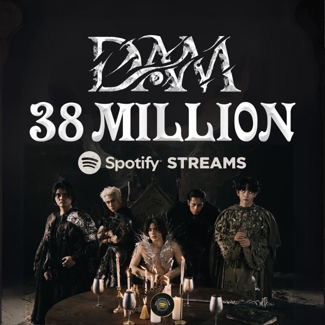 DAM, anong pakiramDAM?
Ang kantang ito ang patunay na kayang higitan ang sagad na—dahil ang DAM ay may 38 MILYONG streams na sa Spotify!

Walang humpay sa paggusto, tara na't pakinggan ang kantang hinigitan ang sagad na!

open.spotify.com/track/7qD9Q4xB…

<a href="/SB19Official/">SB19 Official</a> #SB19