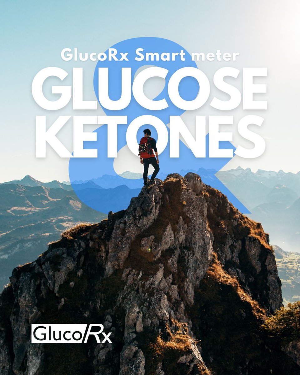 🚨 Your new favourite meter is now available 🚨

The GlucoRx Smart Meter is here! Track both glucose and ketones with precision, all without the premium price tag. Ideal for diabetes management or your keto journey 💙

NHS England recommended and built for smart, stress-free