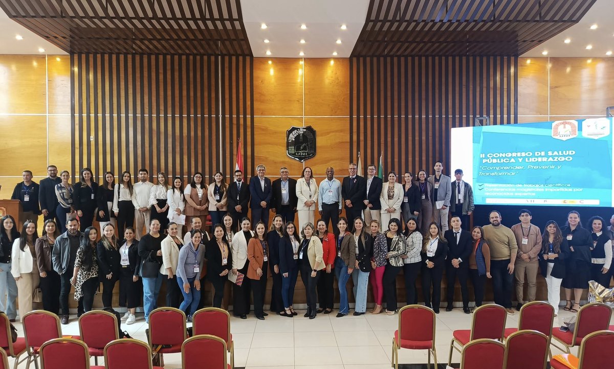 FRS (@fundacionfrs) on Twitter photo Bajo el lema “Comprender, Prevenir y Transformar”, profesionales y líderes sanitarios se reunieron para fortalecer estrategias de salud pública en Paraguay. Espacio de reflexión e intercambio académico. <a href="/uni_itapua/">UNI-Itapúa</a> <a href="/msaludpy/">Ministerio de Salud</a> <a href="/AECIDPARAGUAY/">AECID Paraguay</a> <a href="/CooperacionESP/">Cooperación Española</a> acortar.link/A2RiNl Bajo el lema “Comprender, Prevenir y Transformar”, profesionales y líderes sanitarios se reunieron para fortalecer estrategias de salud pública en Paraguay. Espacio de reflexión e intercambio académico. <a href="/uni_itapua/">UNI-Itapúa</a> <a href="/msaludpy/">Ministerio de Salud</a> <a href="/AECIDPARAGUAY/">AECID Paraguay</a> <a href="/CooperacionESP/">Cooperación Española</a> acortar.link/A2RiNl