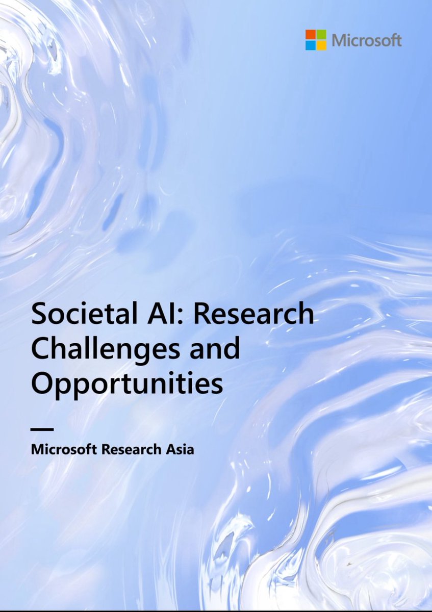 nafisalam's tweet image. #Societal #AI: #Research Challenges and Opportunities-@MSFTResearch
#Bigdata #ArtificialIntelligence #AIEthics #ResponsibleAI #AIGovernance #AITrust #Fintech #Regulation #Regtech #TechForGood
@Damien_CABADI @mikeflache @bamitav @Nicochan33 @efipm
microsoft.com/en-us/research…