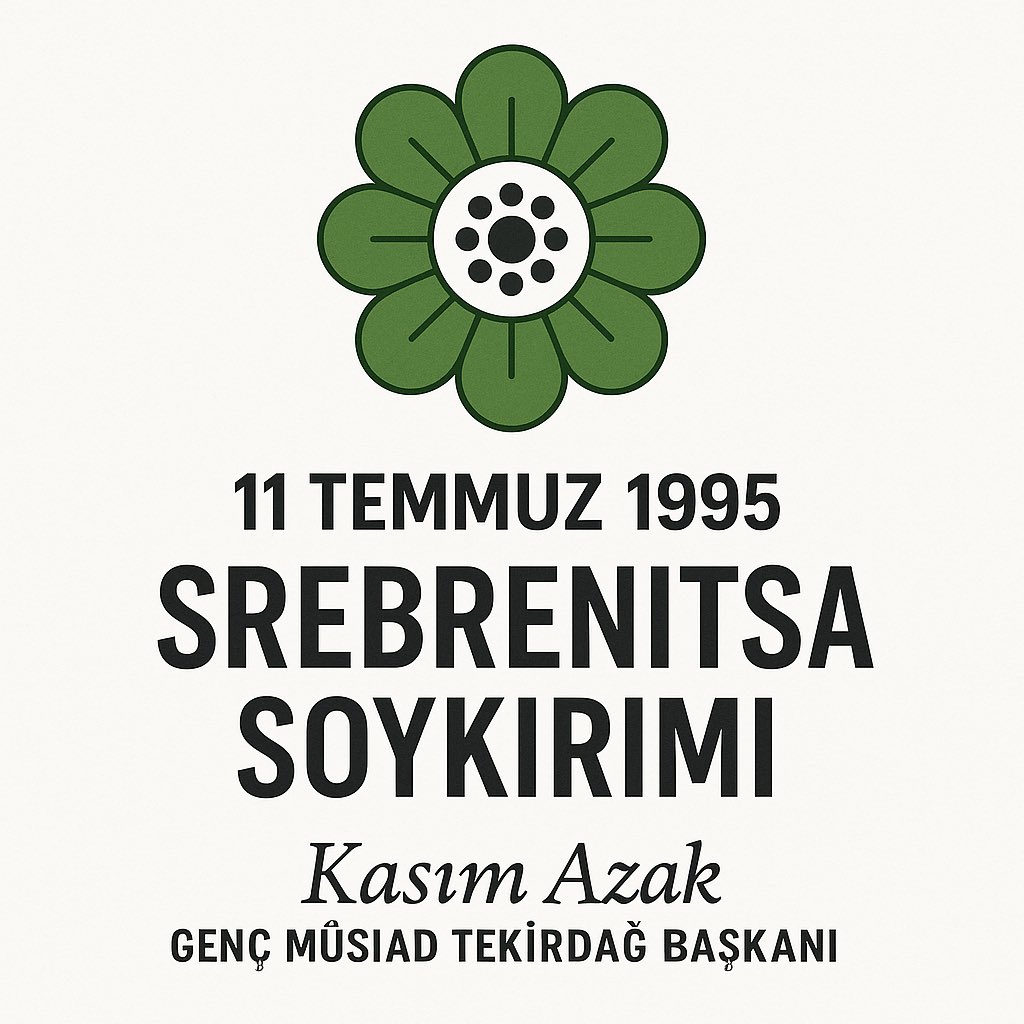 Srebrenitsa’yı Unutmadık, Unutturmayacağız
Avrupa’nın gözü önünde insanlık büyük bir utancı yaşadı.

Bosna-Hersek’in Srebrenitsa kentinde, Birleşmiş Milletler 
tarafından “güvenli bölge” ilan edilmesine rağmen, 8.372 Boşnak erkek ve çocuk sistematik şekilde katledildi.