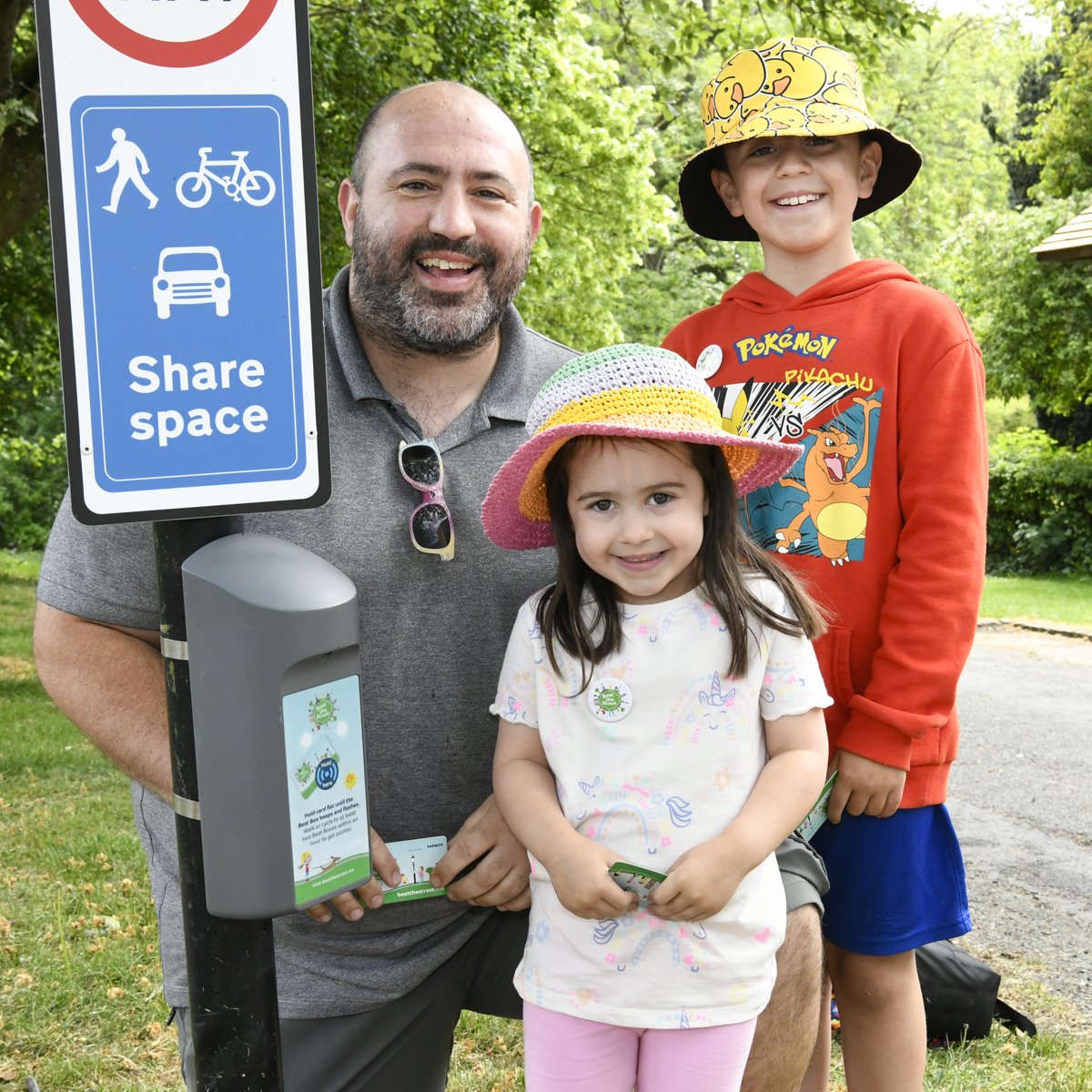 It's hot, hot hot! ☀️ If you're out playing over the next few days make sure you keep hydrated, apply sun cream, and keep to shady spots where possible. Stay cool 😎 while playing #BeattheStreet! <a href="/BarnsleyMoving/">What's Your Move Barnsley</a>