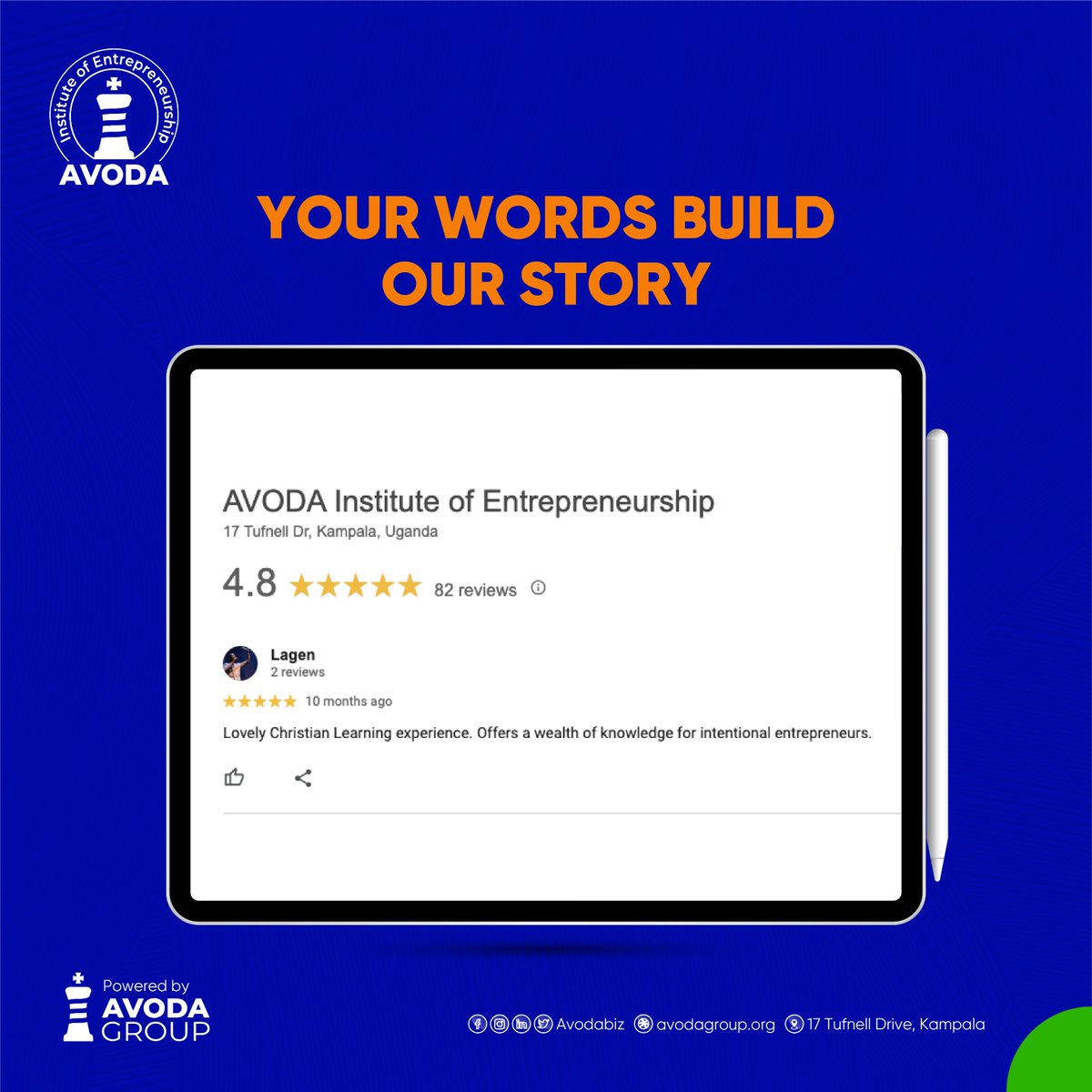 AvodaBiz's tweet image. We love that word, intentional.
That’s exactly what we aim for: to equip Kingdom-minded entrepreneurs who don’t just build, but build with purpose. Thanks, Lagen, for reminding us what we’re here for.
#KingdomEntrepreneurs #PurposeDrivenGrowth