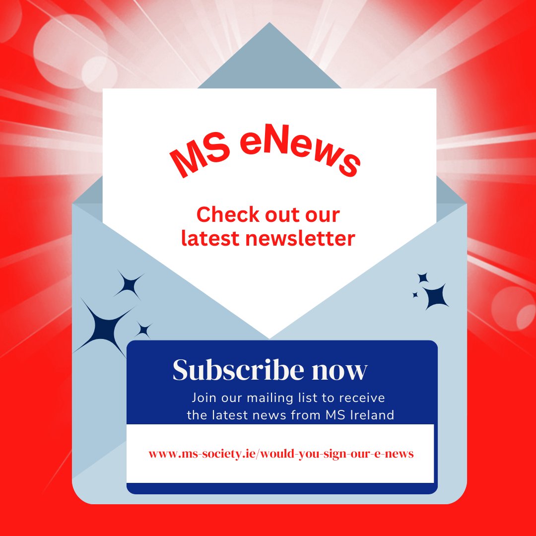 MSIRELAND's tweet image. The latest MS eNews is out now.
Catch up on the latest updates, stories and support here:
mailchi.mp/ms-society.ie/…