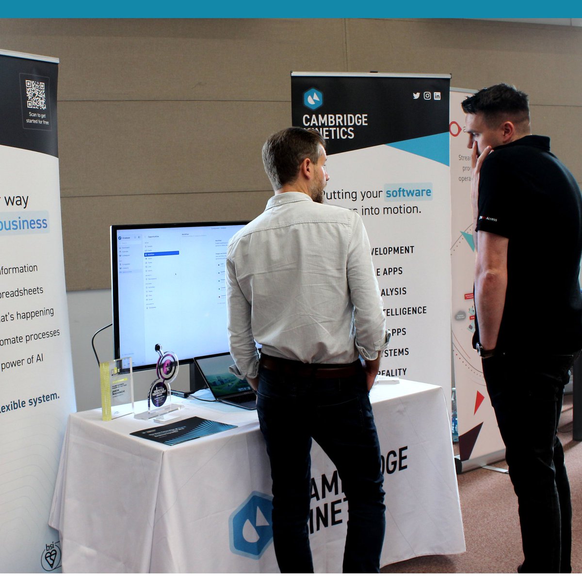 On Wednesday 9th July, Mike Lewzey and Millie Martin exhibited at "Data &amp; Systems Integrations for efficient Manufacturing Business Processes" hosted by <a href="/MadeSmarterUK/">MadeSmarterUK</a> at the Uni of Lincoln. Thanks for having us

#MadeSmarter #Manufacturing #Innovation #DigitalTransformation