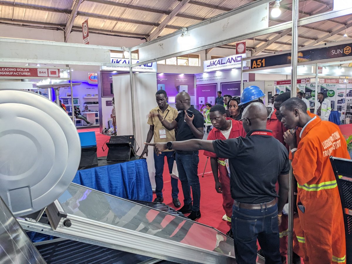 chlorideexideug's tweet image. Day Two at the #PowerElecUganda2025 2025
Visit Chloride Exide at Stall A53 for cutting-edge solar and renewable energy solutions for homes and businesses.
Our experts are here to help you go smart, efficient, and sustainable.
#PowerElecUganda2025
#ChlorideExideSolar…