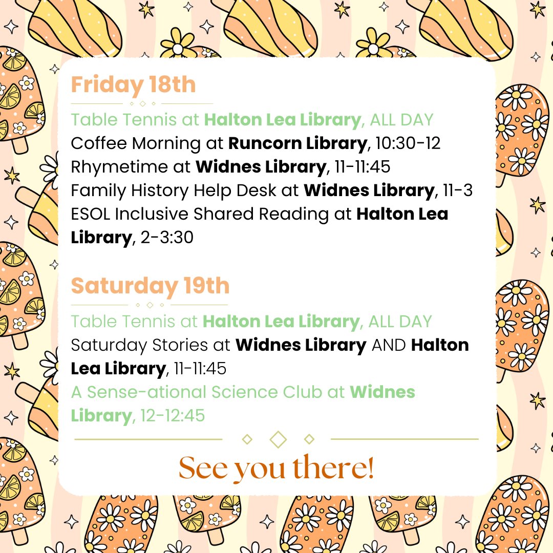 Another amazing week of your amazing library being amazing! 😉