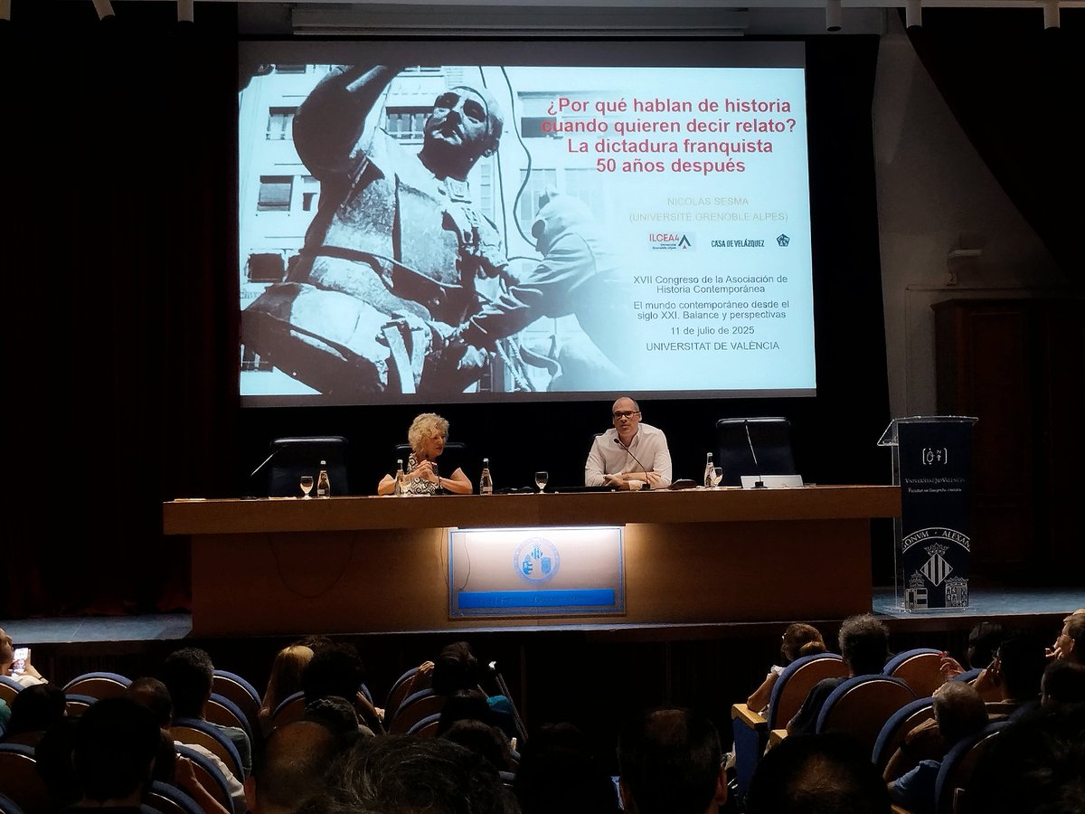 Daniel Aquillué (@danielaquillue) on Twitter photo Clausura del congreso de la <a href="/Ahistcon/">Asociación de Historia Contemporánea</a> con la conferencia de <a href="/nicoabu/">Nicolas Sesma</a> Clausura del congreso de la <a href="/Ahistcon/">Asociación de Historia Contemporánea</a> con la conferencia de <a href="/nicoabu/">Nicolas Sesma</a>