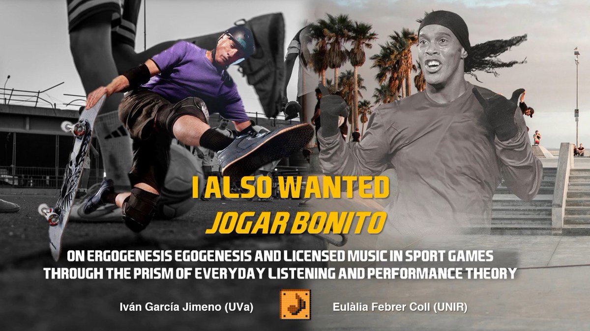 🎶🎵Today we (<a href="/eulaliafebrer/">Eulàlia Febrer-Coll</a>) presented at #Ludo25 "Conference on video game music and sound"!!🎵🎶

<a href="/easportsfces/">EA SPORTS FC ESPAÑA</a> 
<a href="/tonyhawk/">Tony Hawk</a> <a href="/TonyHawkTheGame/">Tony Hawk's Pro Skater</a> 
<a href="/Ludomusicologia/">Ludo Spain</a> 

♥️♥️