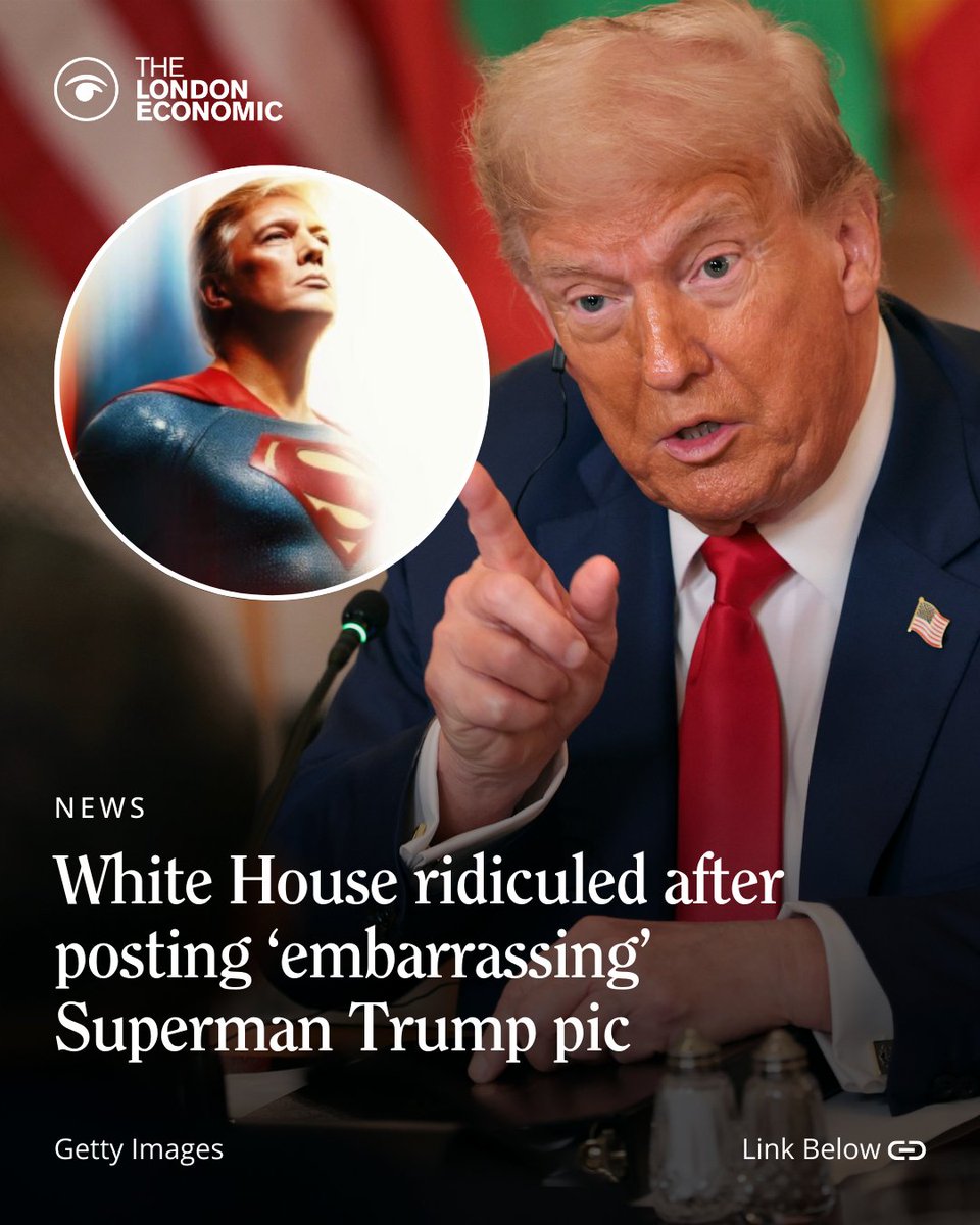 We live in a world where the official White House account is posting pictures of the president as Superman