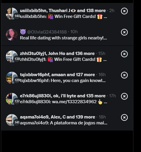 ella_isannoying's tweet photo. guys wtf do i do to stop these fuckin bot messages 😭 is there anything i can do??? #help #bots #bot #vtuber #pngtuber #streamer #INEEDU #HELPNOW #RAHHHHH https://t.co/NvDS7RLa2M