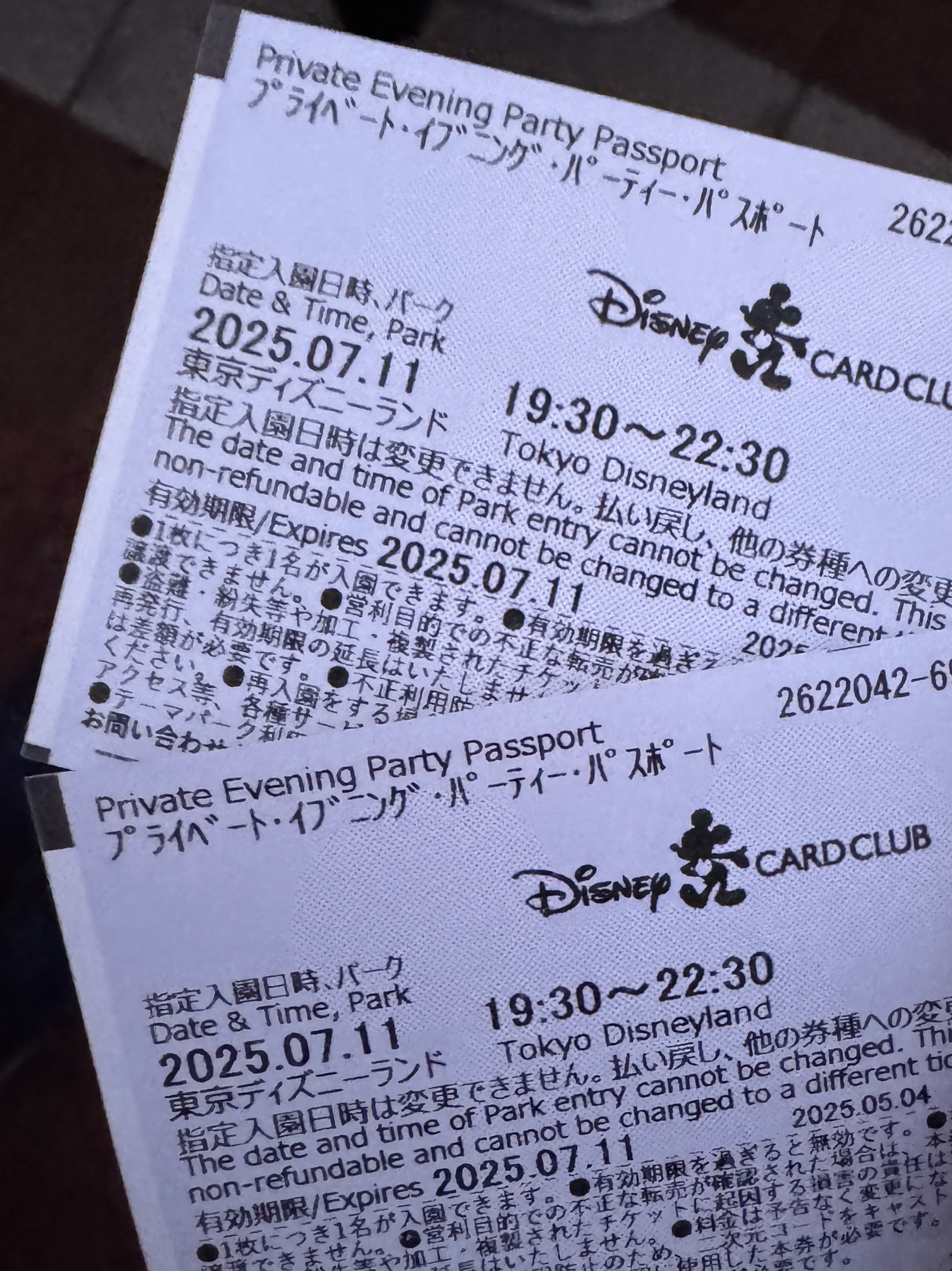 お値下げ‼️Private Evening Party 95 東京ディズニーランド XDG🐉 on X: 