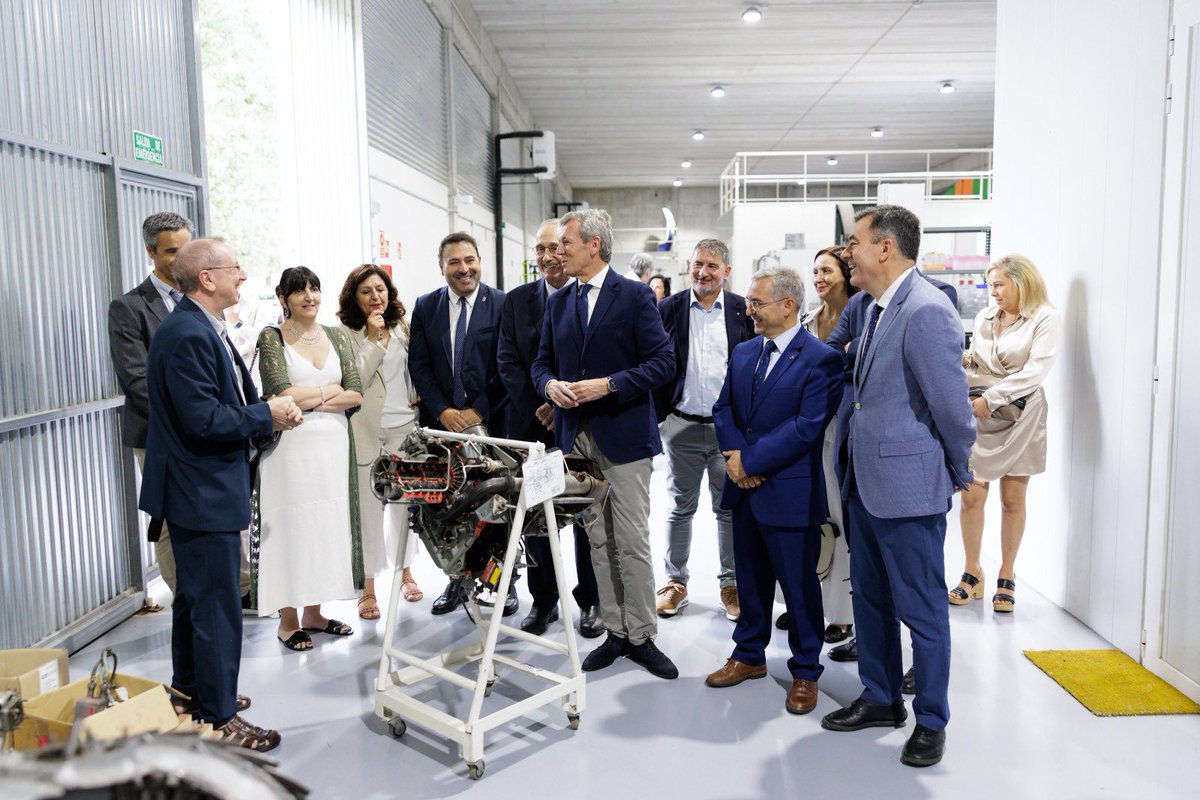 Arranca a nova Escola de Enxeñaría Aeronáutica e do Espazo en Ourense, un proxecto estratéxico para reforzar o ecosistema tecnolóxico galego e a formación especializada. Galicia aposta por liderar o futuro do aeroespazo, a defensa e a innovación

#GaliciaCalidade