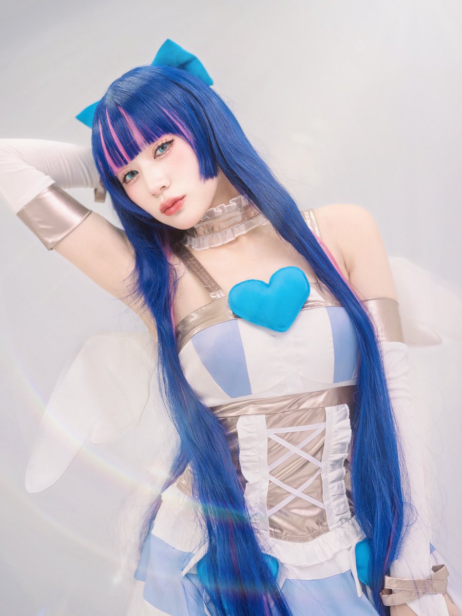 💙Stocking💙
・
・
#pantyandstockingwithgarterbelt 
#パンスト #cosplay