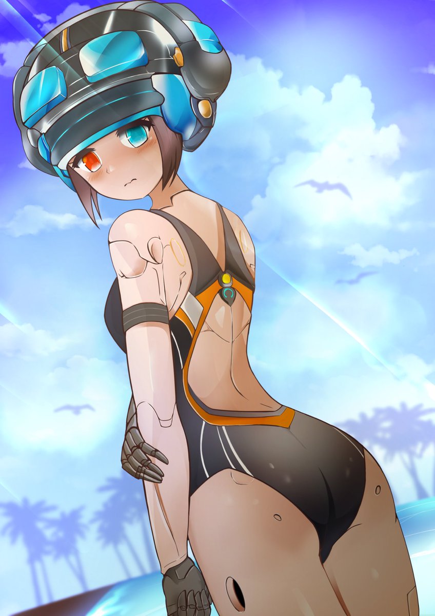 （///） ＃メカ娘  #ロボ娘