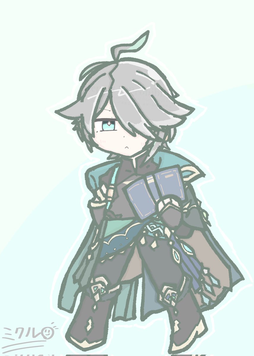 mikurrrrrrrr_'s tweet image. #原神 #Alhaitham
🌱📕