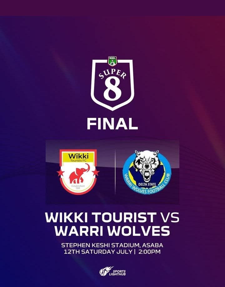 Tomorrow at Stephen Keshi Stadium.
National League Playoffs Final