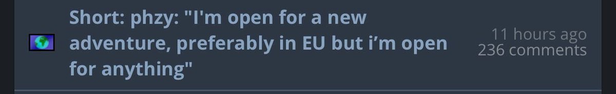 HLTV will write about a player saying he is open to offers but wont write about @sdy saying truth about tier2-tier3 pros cheating. 
Reddit as well removing everything cheat related.
Looks like they hiding something. 🤔