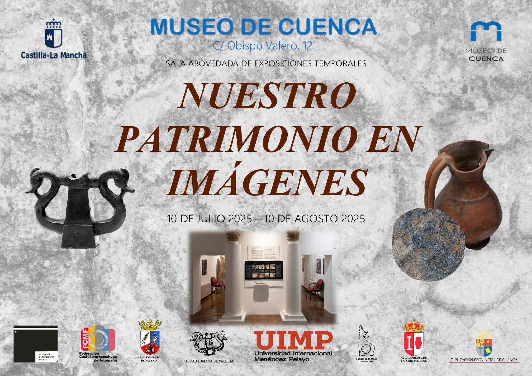 Hoy te recomendamos visitar exposición "Nuestro patrimonio en imágenes" en el Museo de #Cuenca abierta hasta el 10 de agosto.
¡Anímate a conocerla este verano!