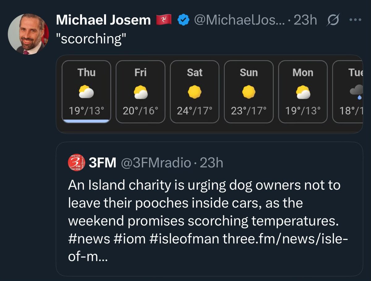 drwatsonsa's tweet image. I know that some people feel the need to make fun of the MSPCA for this, but that is misguided.
Even within just 10 minutes in 24-degree weather, the temperature inside a car can reach 38C. Within half an hour it can reach 50C. Pets can't pant fast enough to lose heat quickly…