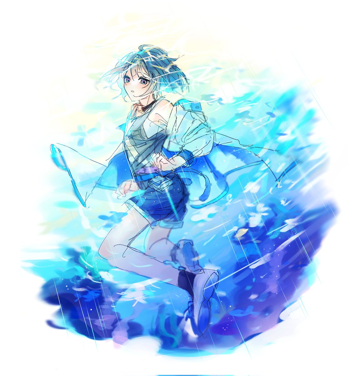 #エスプリ
에스는정말바다가잘어울리는아이임...