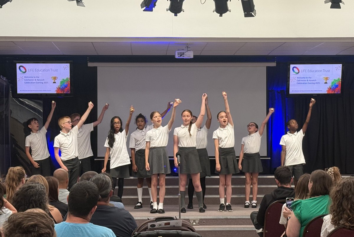 lifeedutrust's tweet image. 2nd of our LIFE Primary Celebration Events last night - more fantastic performances from talented pupils at our Colchester schools & Affiliated Primary Spring Meadow in Harwich, plus presentation of well deserved awards to our flourishing children. Thank you to everyone who came.