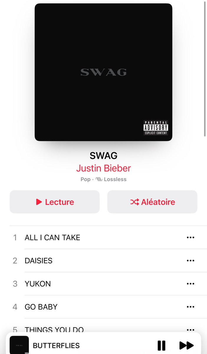 👇 En pleine écoute de l’album «  SWAG » de Justin Bieber…..

Vos préférés a la première écoute ?!