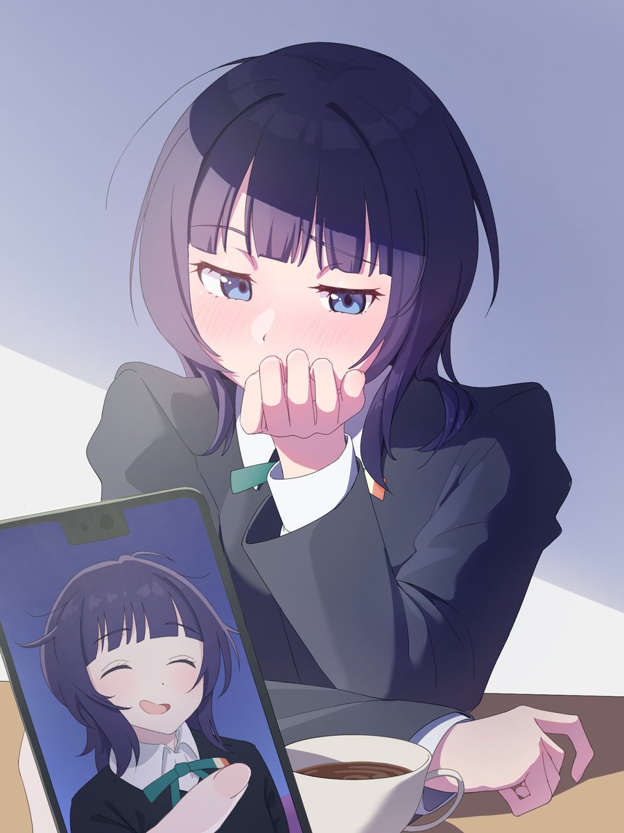 #lovelive #虹ヶ咲 
寝ぼけてるところ撮られちゃった果林ちゃん