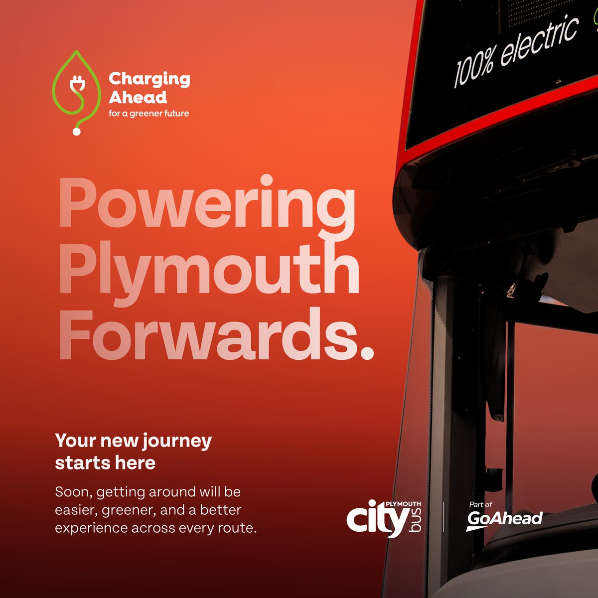 We're Charging Ahead to drive change in Plymouth's transport network. Our new electric buses have extra wheelchair bays and modern interiors for a more comfortable journey for all.
#ChargingAhead #AccessibleTravel #ElectricBuses #Plymouth