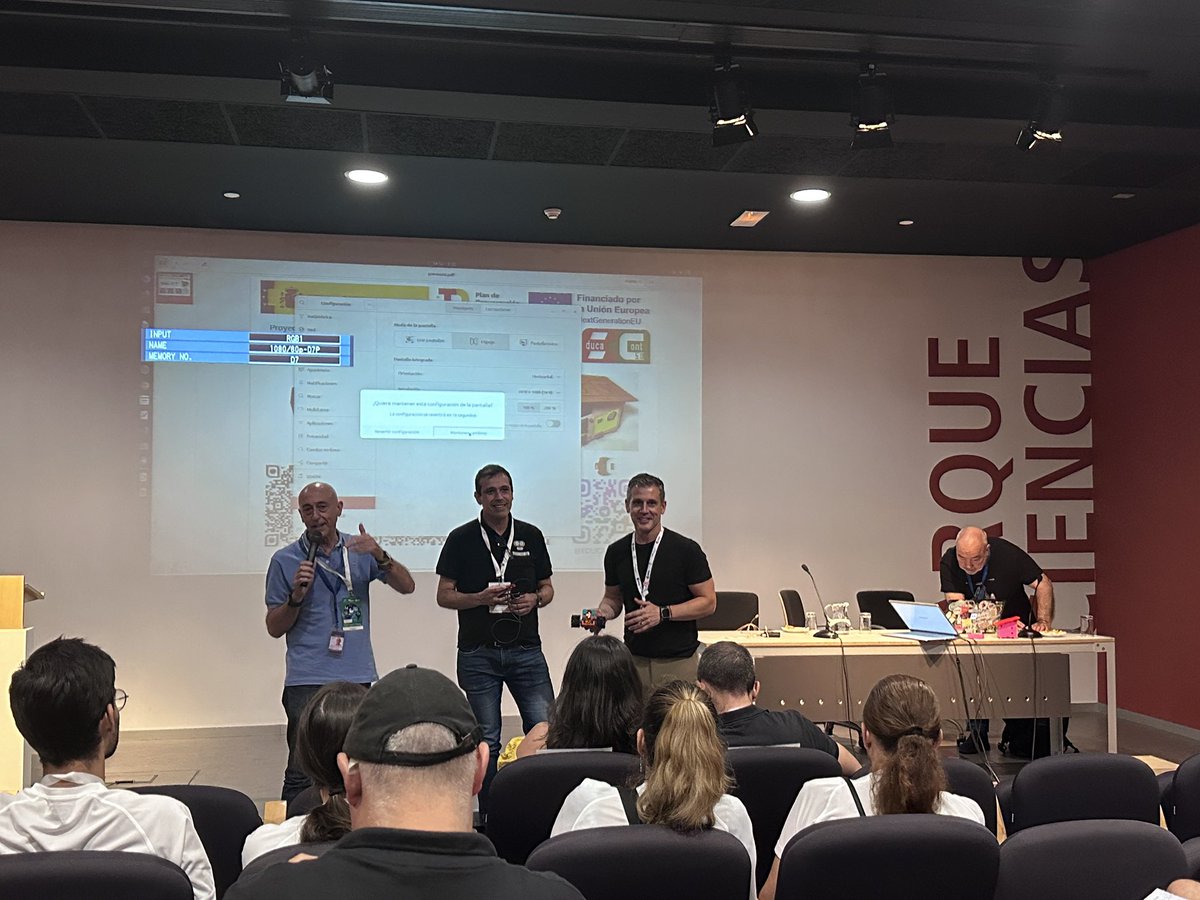 Mar Serón (@marseron) on Twitter photo <a href="/clubroboticagra/">Club Robótica Granada</a> presentación de EserRobert una maravilla <a href="/EseroSp/">ESERO Spain</a> en #ESEROCamp25 en <a href="/ParqueCiencias/">Parque De las Ciencias</a> <a href="/clubroboticagra/">Club Robótica Granada</a> presentación de EserRobert una maravilla <a href="/EseroSp/">ESERO Spain</a> en #ESEROCamp25 en <a href="/ParqueCiencias/">Parque De las Ciencias</a>