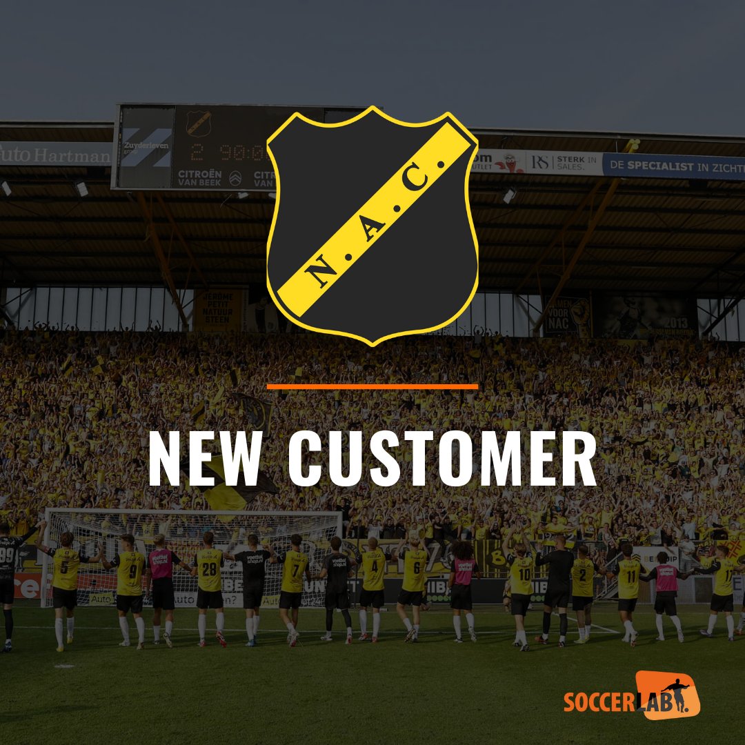 🚀 New season, new customer!

Welcome NAC Breda to SoccerLAB! 🇳🇱

The Dutch club will use our platform across: 
⚽ First team 
🌟 Academy
🔍 Scouting

Excited for this partnership! 💪

#SoccerLAB #NACBreda #Football #NewPartnership