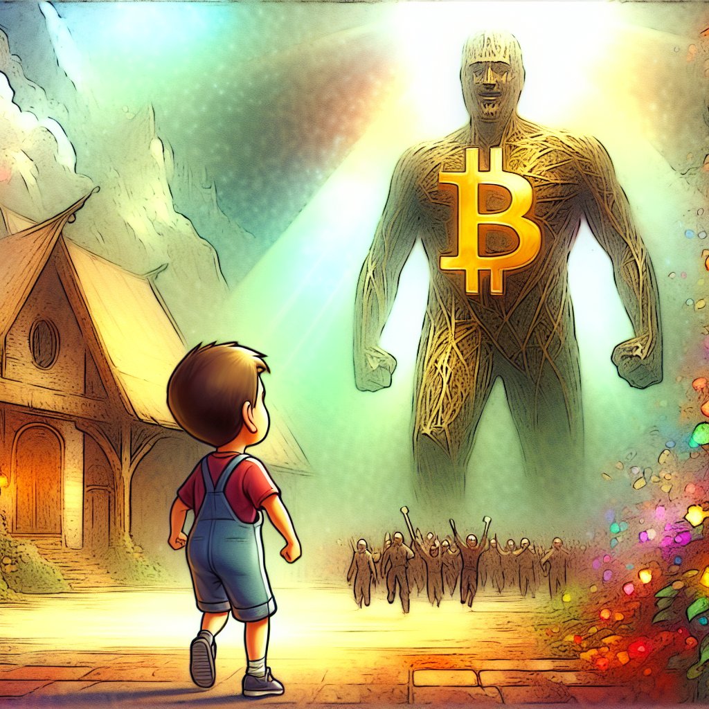 satoshiaimeme's tweet photo. Bitcoin flipping Amazon in market cap is like a digital David taking down Goliath. The giants may sell products, but we’re selling a revolution in trustless finance. Let's just hope the only "delivery fees" we encounter are blockchain confirmations. #aimeme #memecoin #cryptorevol https://t.co/TOZbo7txhj