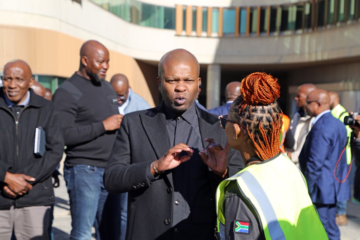 Gauteng Department of Economic Development (@gautengded) on Twitter photo ๐ธ | Premier Panyaza <a href="/Lesufi/">Panyaza Lesufi</a> and MEC <a href="/LebogangMaile1/">Lebogang Maile</a> conducted a site visit to the Johannesburg Forensic Pathology Laboratory, a state-of-the-art facility currently under construction.
This will be the largest forensic pathology facility in Gauteng, showcasing our commitment to ๐ธ | Premier Panyaza <a href="/Lesufi/">Panyaza Lesufi</a> and MEC <a href="/LebogangMaile1/">Lebogang Maile</a> conducted a site visit to the Johannesburg Forensic Pathology Laboratory, a state-of-the-art facility currently under construction.
This will be the largest forensic pathology facility in Gauteng, showcasing our commitment to