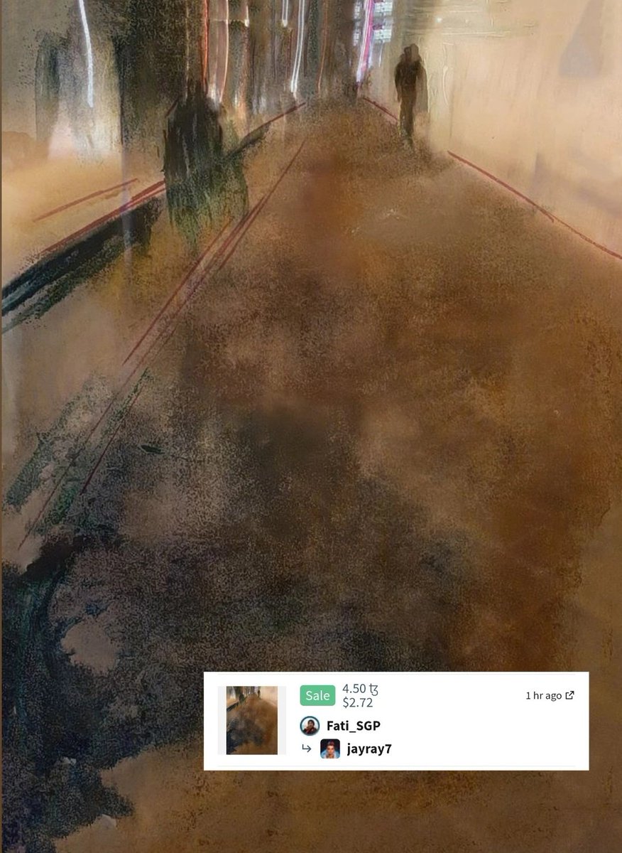 Fati_SGP (@fatemeee62225) on Twitter photo ๐SOLD๐ #AEW
The sweet taste of sale๐ฅณ
Thank you my dear friend <a href="/jayray7_eth/">jayray7.eth</a> for valuing my painting with your thoughtful gaze and for your love and kindness. The fact that one of my dear friends chose this piece brought a special joy to my heart.
๐๐ฅฐ๐จ๐ซ๐
Much love to you๐ ๐SOLD๐ #AEW
The sweet taste of sale๐ฅณ
Thank you my dear friend <a href="/jayray7_eth/">jayray7.eth</a> for valuing my painting with your thoughtful gaze and for your love and kindness. The fact that one of my dear friends chose this piece brought a special joy to my heart.
๐๐ฅฐ๐จ๐ซ๐
Much love to you๐