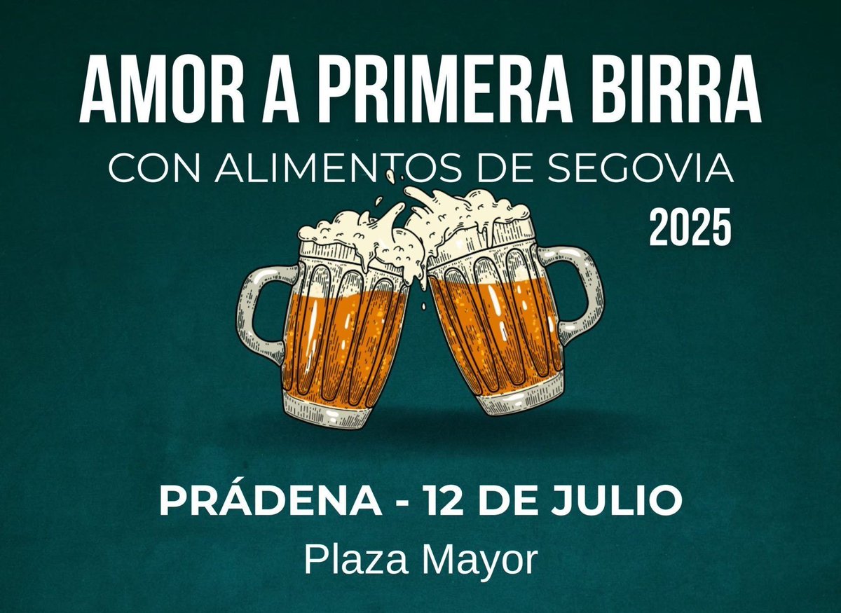 Prádena organiza una nueva edición de la ruta Amor a Primera Birra factoriadecerveza.com/la-localidad-s…