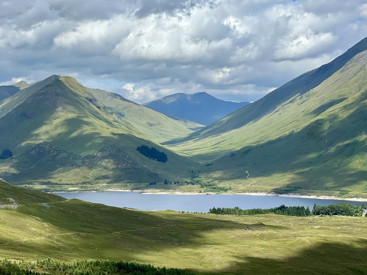 It’s wonderful to be arriving at Cluanie after an incredible few days walking from Ardnamurchan. What an immense small country Scotland is! I’m seeing places I’d never have thought of visiting &amp; now want to return to. I’m looking forward to the coming mountains.