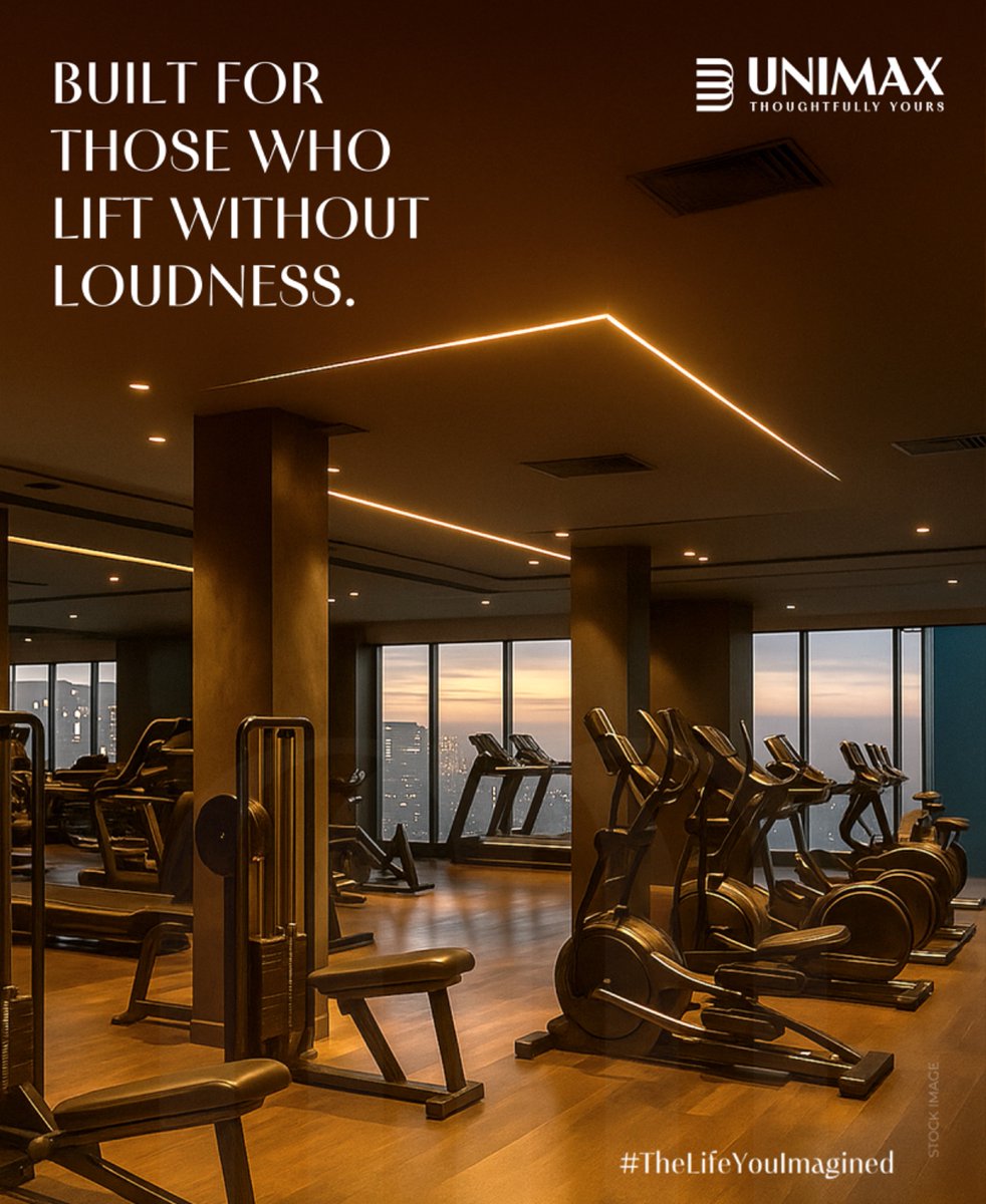 UniMaxWorld's tweet photo. Strength doesn’t need to shout. At UniMax, it's built into your lifestyle, steady, strong, and all yours.
#UnimaxWorld  #UniMaxLiving #TheLifeYouImagined  #StrengthInDesign #BuiltToLast #ModernLiving #1BHK #2BHK #DeckResidences #LiveStrong #UrbanElegance #PremiumHomes https://t.co/oBYEWMaVMU