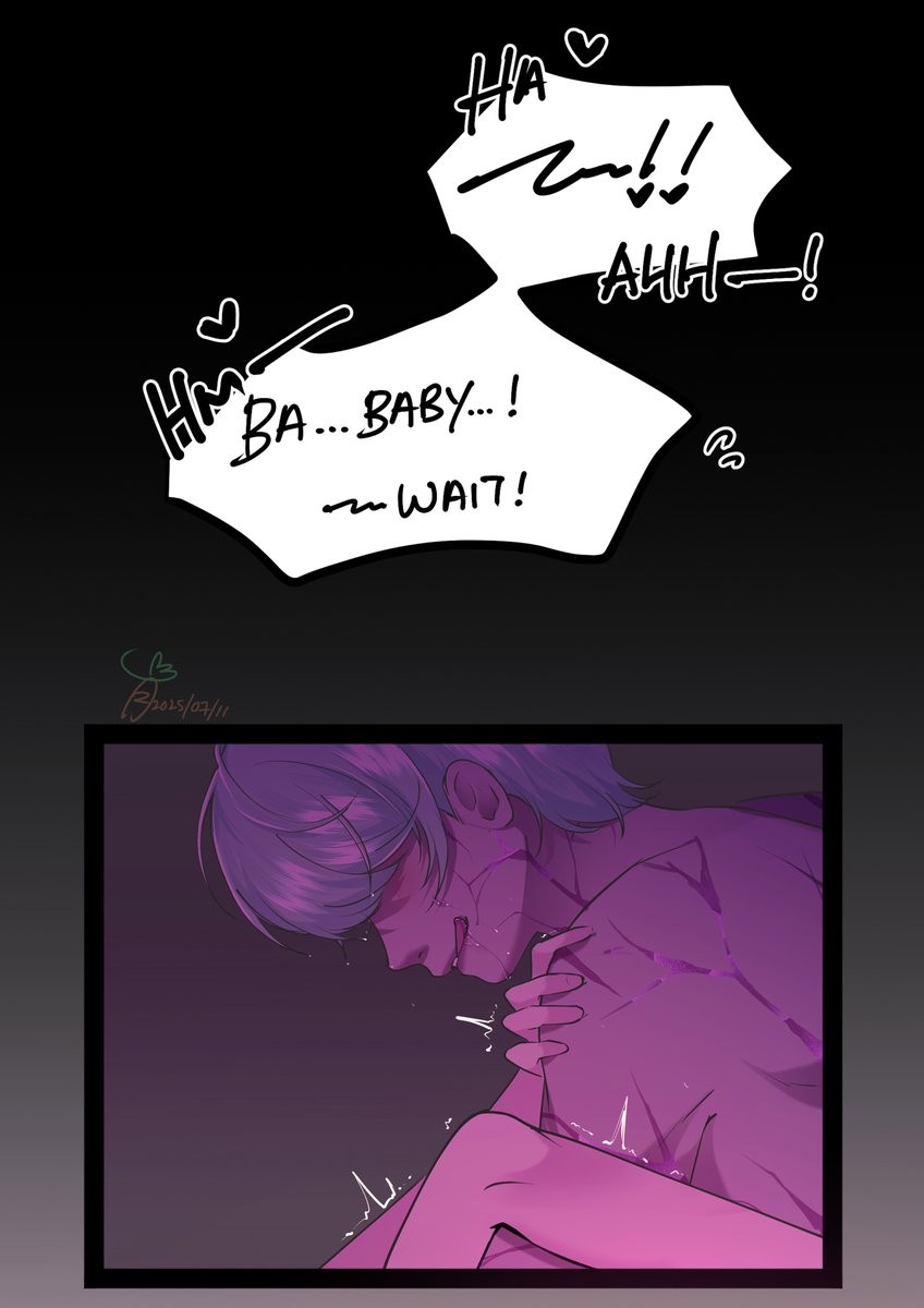 carrotz1221's tweet photo. 畫了最近很喜歡的baby
前幾天睡前突然感覺baby好適合這種反差🥺
沒有特定CP，單純想畫baby色圖（

#KPOPDEMONHUNTERS
#baby https://t.co/USKVGGYgZa