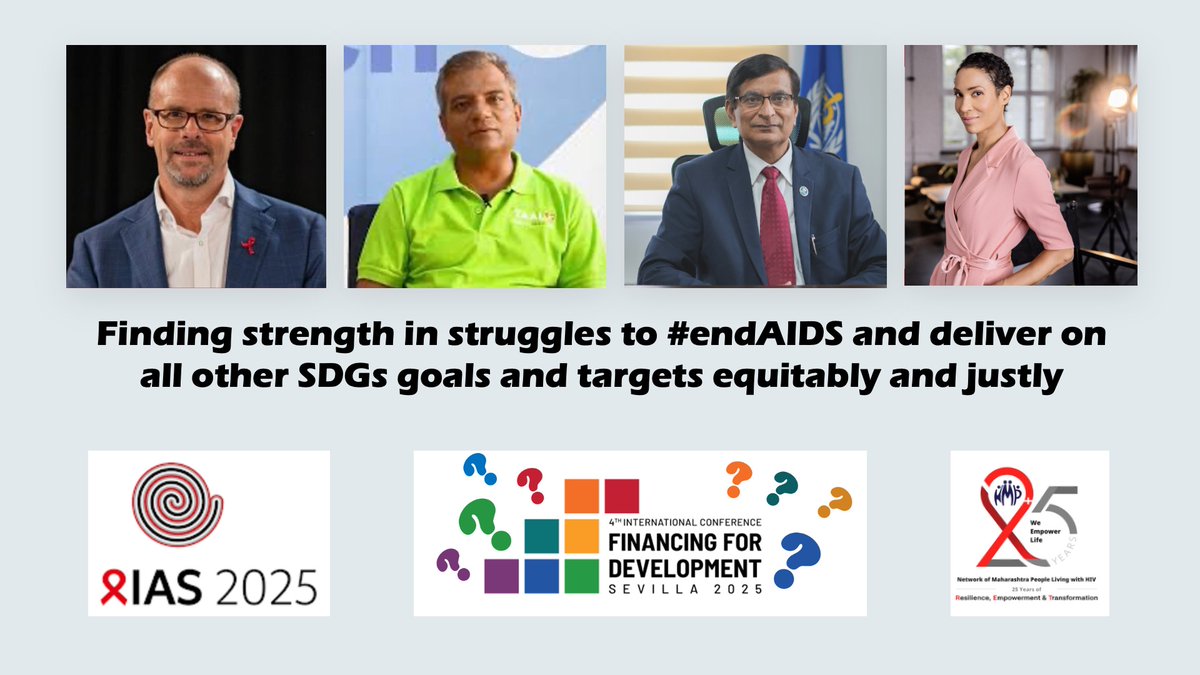 bobbyramakant's tweet photo. On #WorldPopulationDay & before #IAS2025 & #HLPF2025 open, let us ponder on #WayForward after US funding cuts on HIV, TB & health issues, gender equality & human rights
#PositiveNews of #hope #reslience #strength: 25+ yrs of NMP+ #makingadifference
https://t.co/0IPDEzswBA
#SDGs https://t.co/VJipzoNBqx