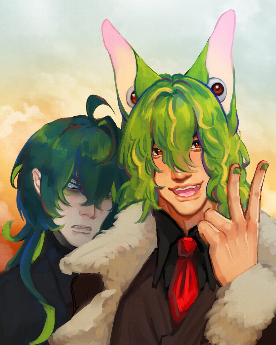 RGBSquid_VT's tweet photo. My papa Keeks made this lovely art for me for #ArtFigh2025 , featuring @FynnFetch ๐ฅบ๐
๐จ @Oakaythen
#SquidScribble #FetchASketch #RGBSquid #FynnFetch #ArtFight https://t.co/nCJNkdcLpS