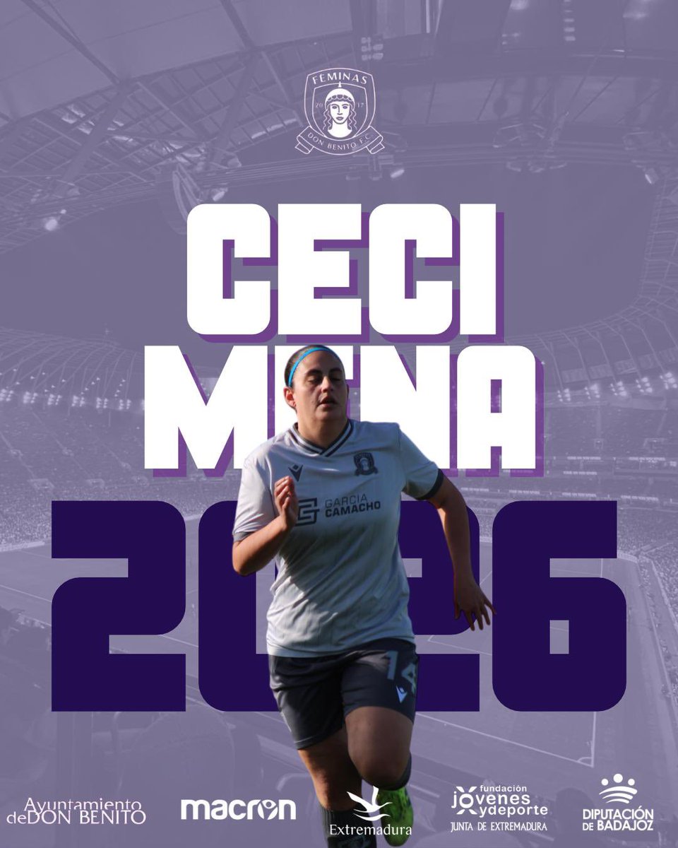 Lateral con mucha experiencia que retomó el fútbol recientemente y que sigue enamorada de este deporte ,renueva otro año para afianzarse en su puesto. #feminasdonbenito #unsolocamino