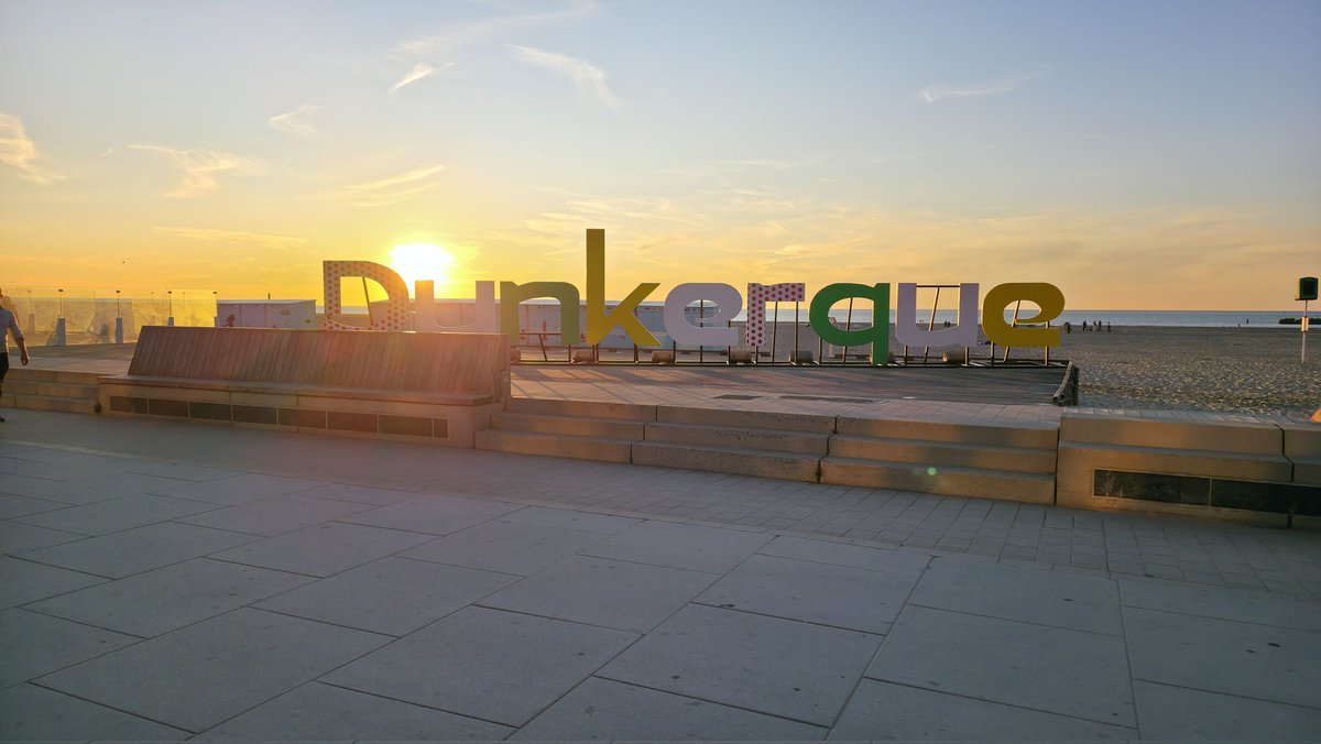 About yesterday evening 😎 #Dunkerque