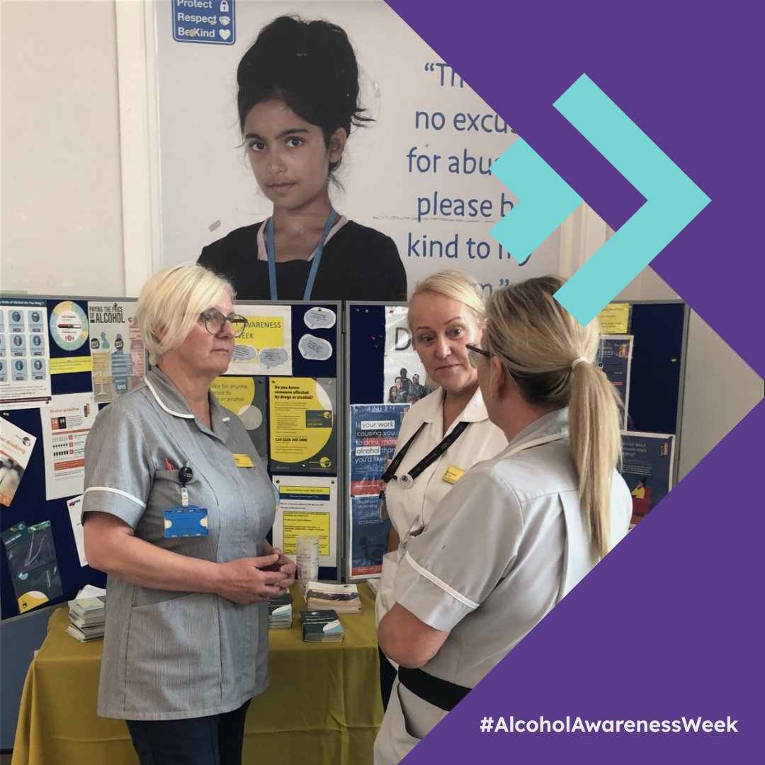 Nacro (@nacro) on Twitter photo It’s #AlcoholAwarenessWeek and our Drug and Alcohol Liaison Team (DALT) are in New Cross Hospital in Wolverhampton, part of .<a href="/RecoveryNearYou/">Recovery Near You</a>
The team identify when patients in A and E and on wards are presenting drug and alcohol problems.
Find out more: shorturl.at/pfJaK It’s #AlcoholAwarenessWeek and our Drug and Alcohol Liaison Team (DALT) are in New Cross Hospital in Wolverhampton, part of .<a href="/RecoveryNearYou/">Recovery Near You</a>
The team identify when patients in A and E and on wards are presenting drug and alcohol problems.
Find out more: shorturl.at/pfJaK