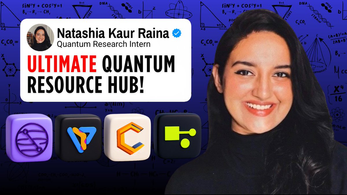 NatashiaKaur's tweet photo. I’ve built the Ultimate Quantum Resource Hub, a public GitHub repository packed with everything you need to break into quantum computing, grow your skills, or even prep for jobs and research. https://t.co/iyyU5o6YhD
#quantum #quantumtech #Tech https://t.co/9ycGUnSHPh