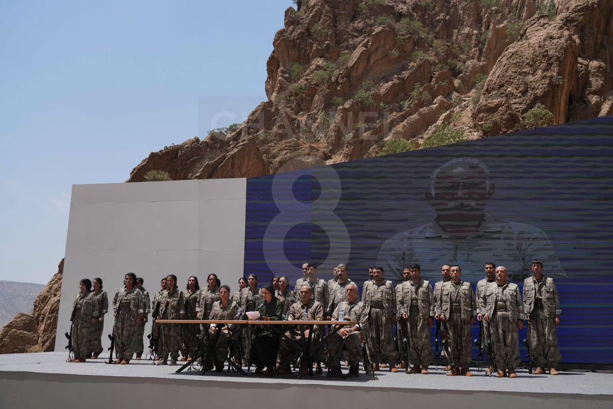 Guerrilla fighters have begun disarmament ceremonies in response to the call of #Kurdish leader Abdullah Öcalan, marking the beginning of a #political and legal phase in the Kurdish people’s struggle for their rights.
