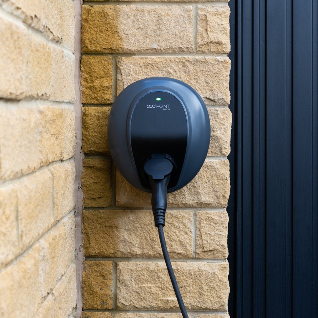 When you order our award-winning Solo 3S home charging system, you get:

☀️ Solar-compatible charging
💚 A 5-year warranty and 24/7 customer support
🛠️ A Which? accredited installation service
💡Convenient, easy, and smart home EV charging

Order now ➡️ pod-point.com